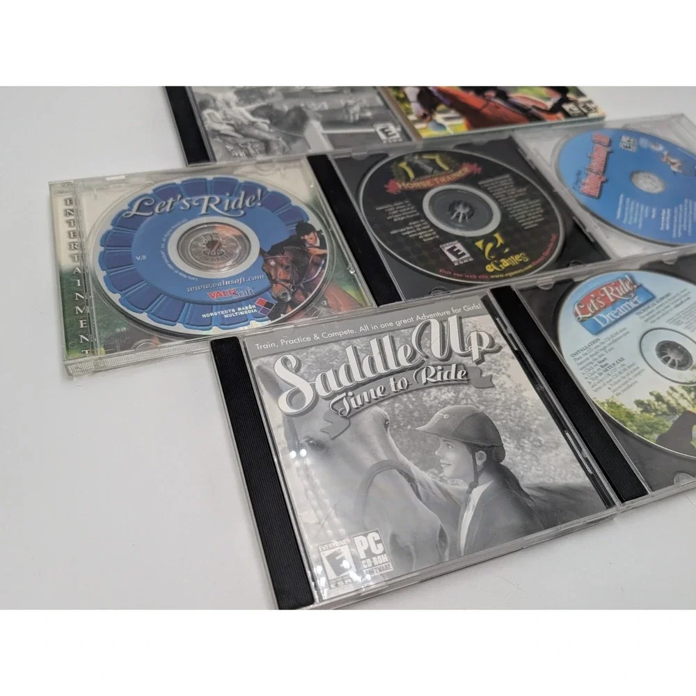Let's Ride! PC Game Lot Dreamer Coral Club Friends Saddle Up 6 Games